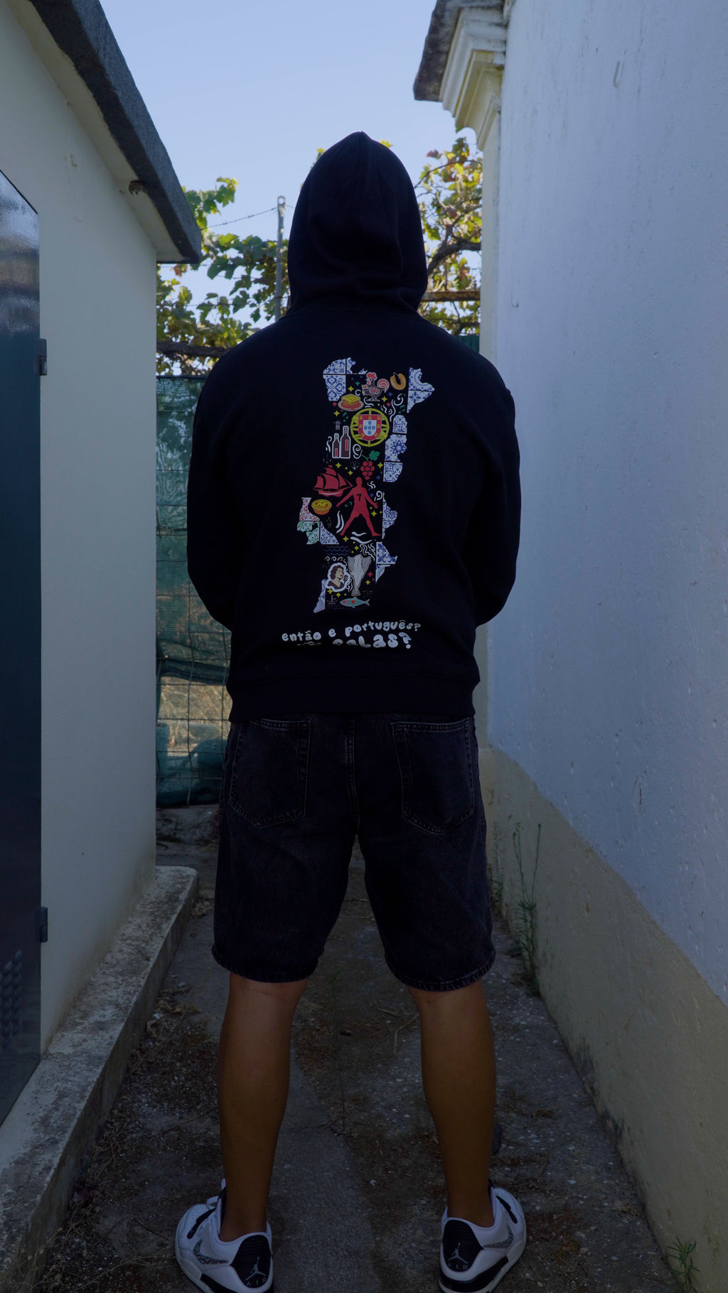 HOODIE TUGA 1.0 - PRETO