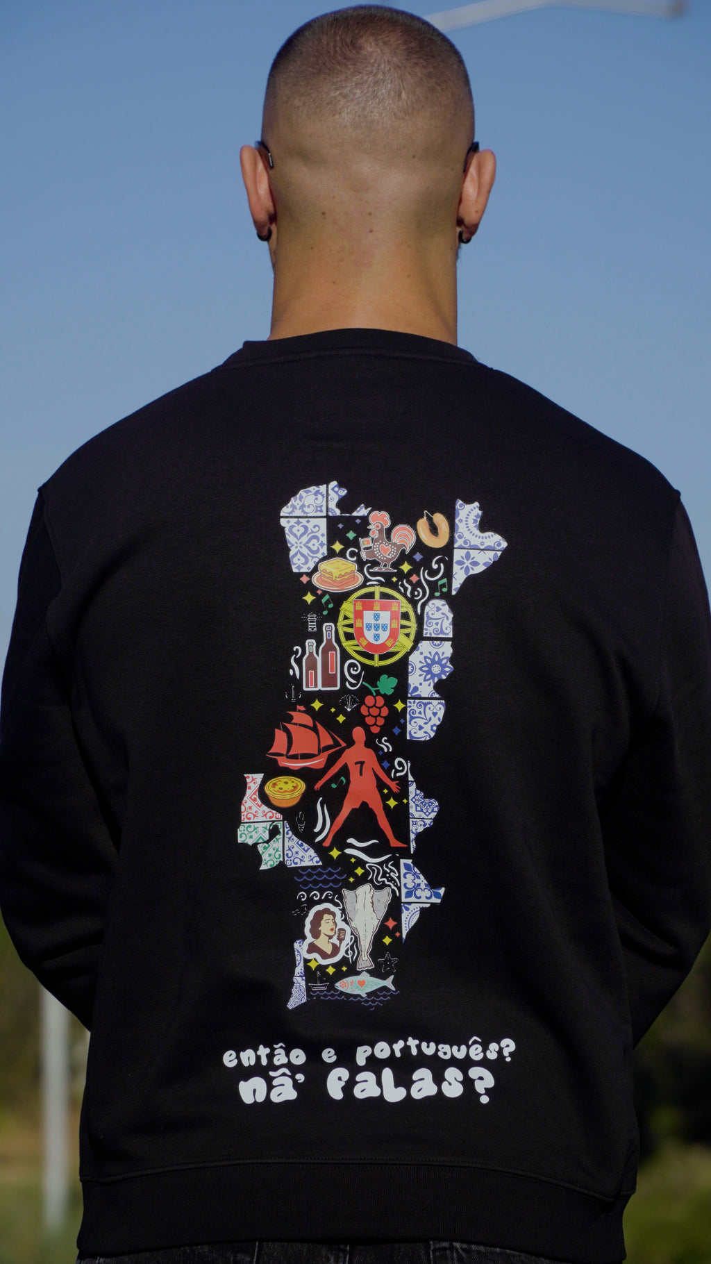 SWEAT TUGA 1.0 - PRETO