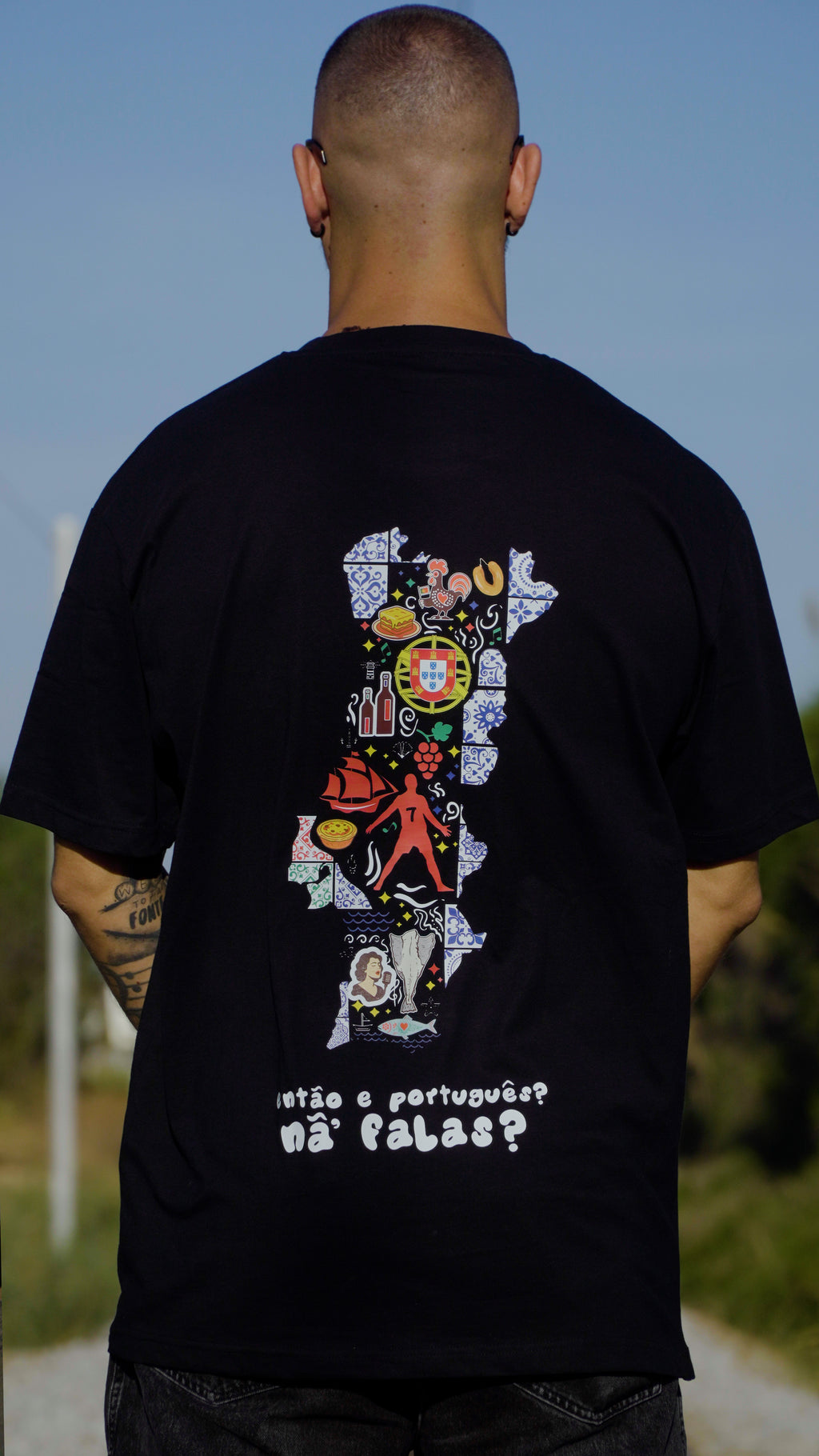 T-SHIRT OVERSIZED TUGA 1.0