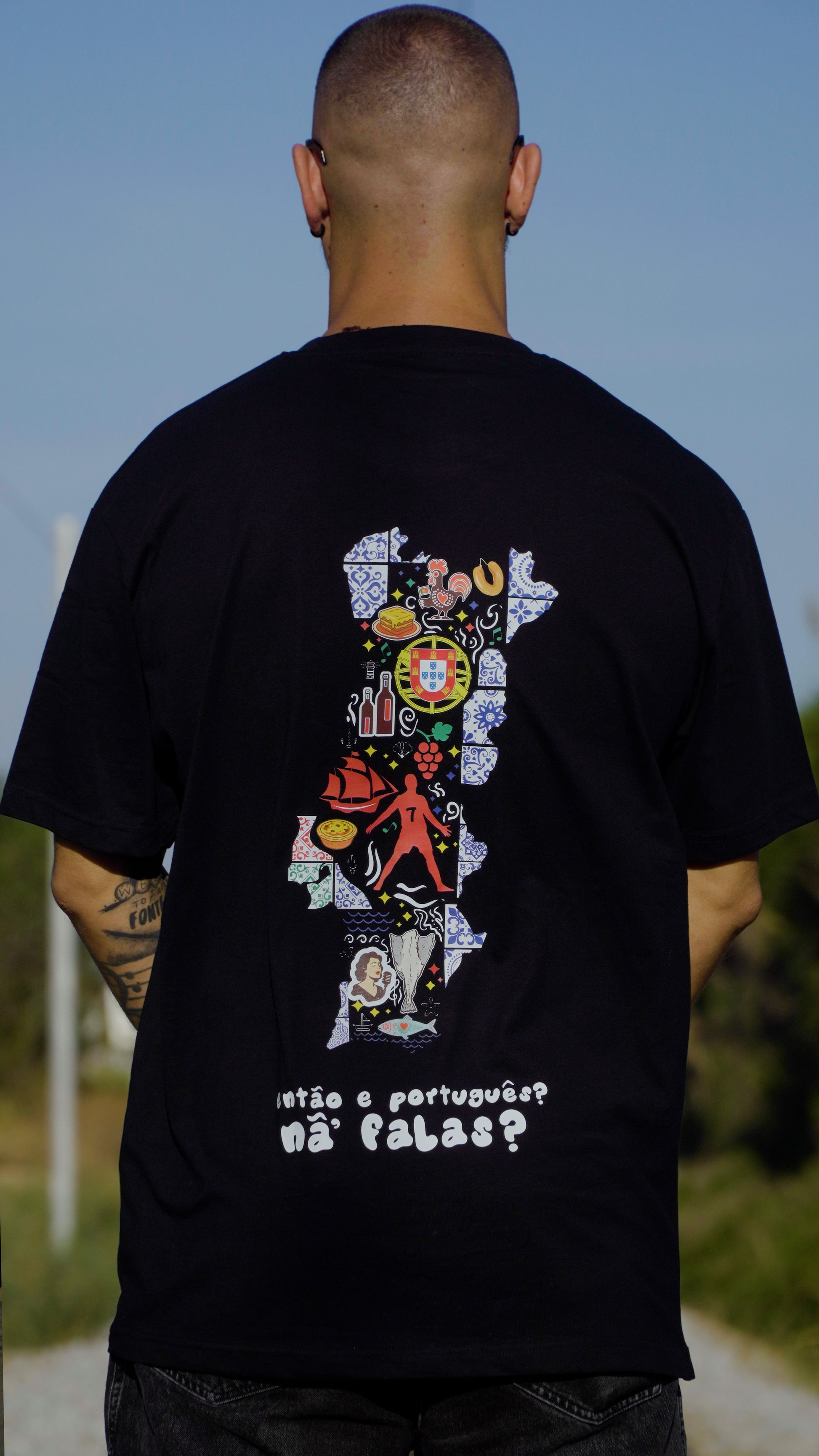 T-SHIRT OVERSIZED TUGA 1.0