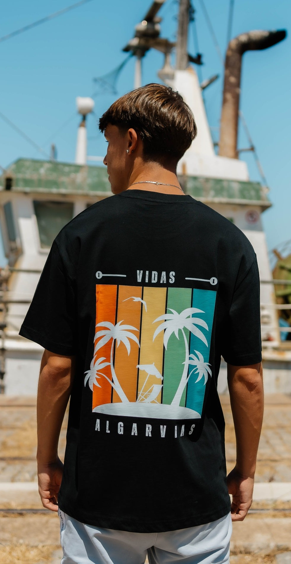 T-SHIRT OVERSIZED VIDAS ALGARVIAS 2.0