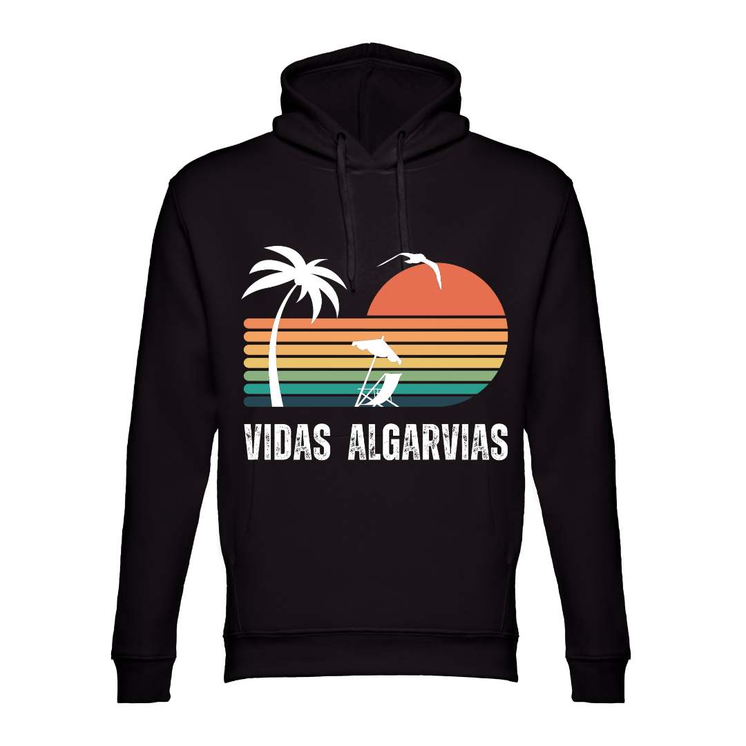 HOODIE VIDAS ALGARVIAS 1.0 - PRETO