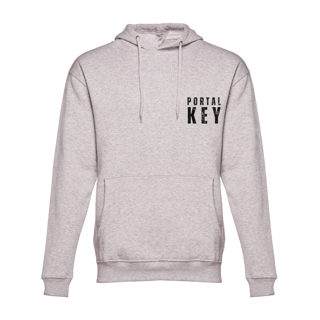 HOODIE PORTAL KEY 3.0 - CINZA MATIZADO