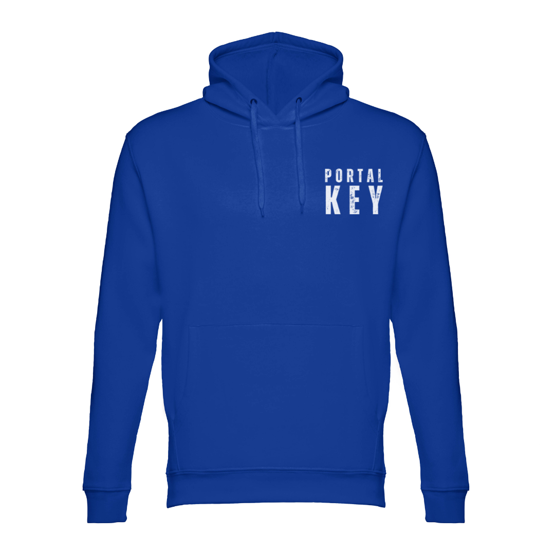 HOODIE PORTAL KEY 3.0 - AZUL ESCURO