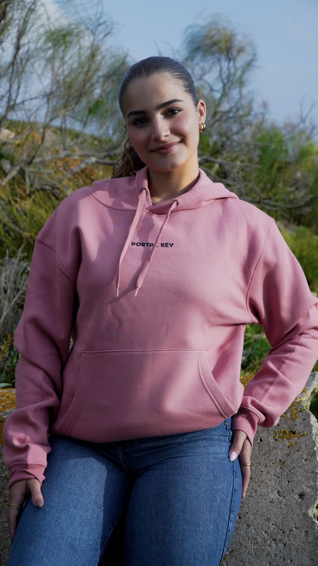 HOODIE TUGA 1.0 - ROSA