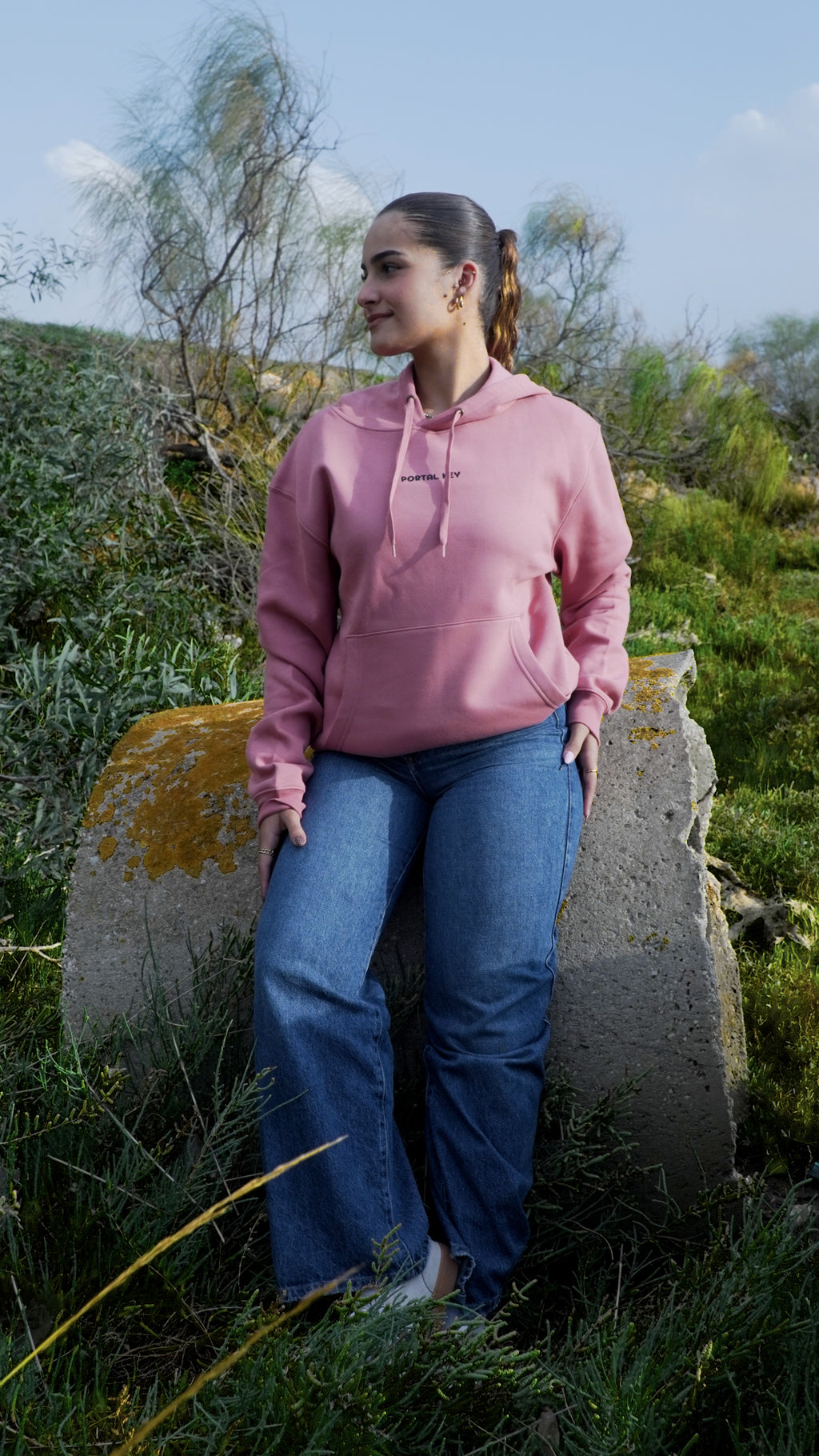 HOODIE TUGA 1.0 - ROSA