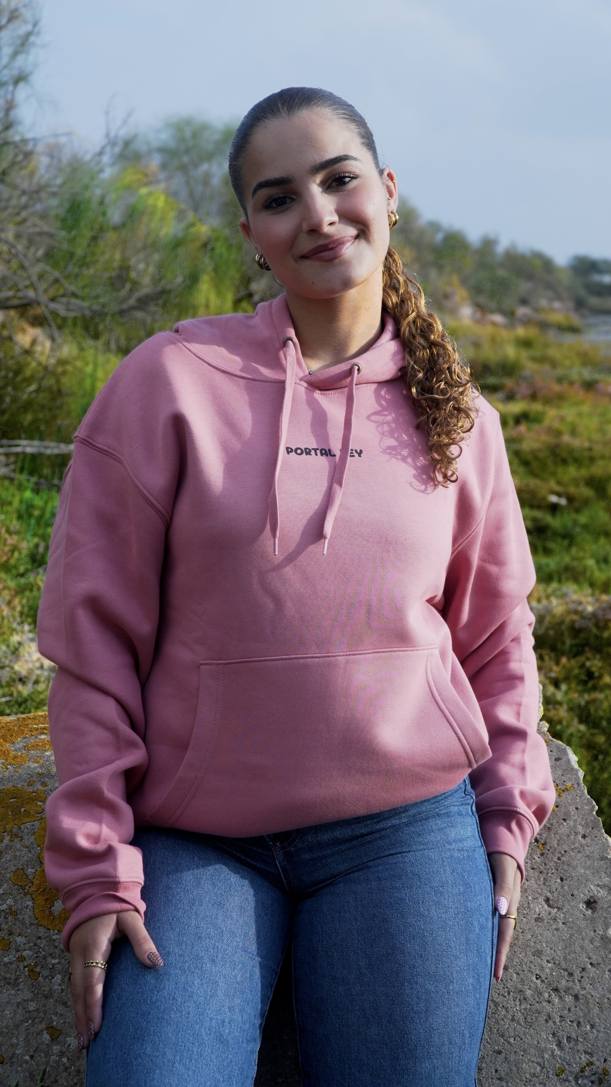 HOODIE TUGA 1.0 - ROSA