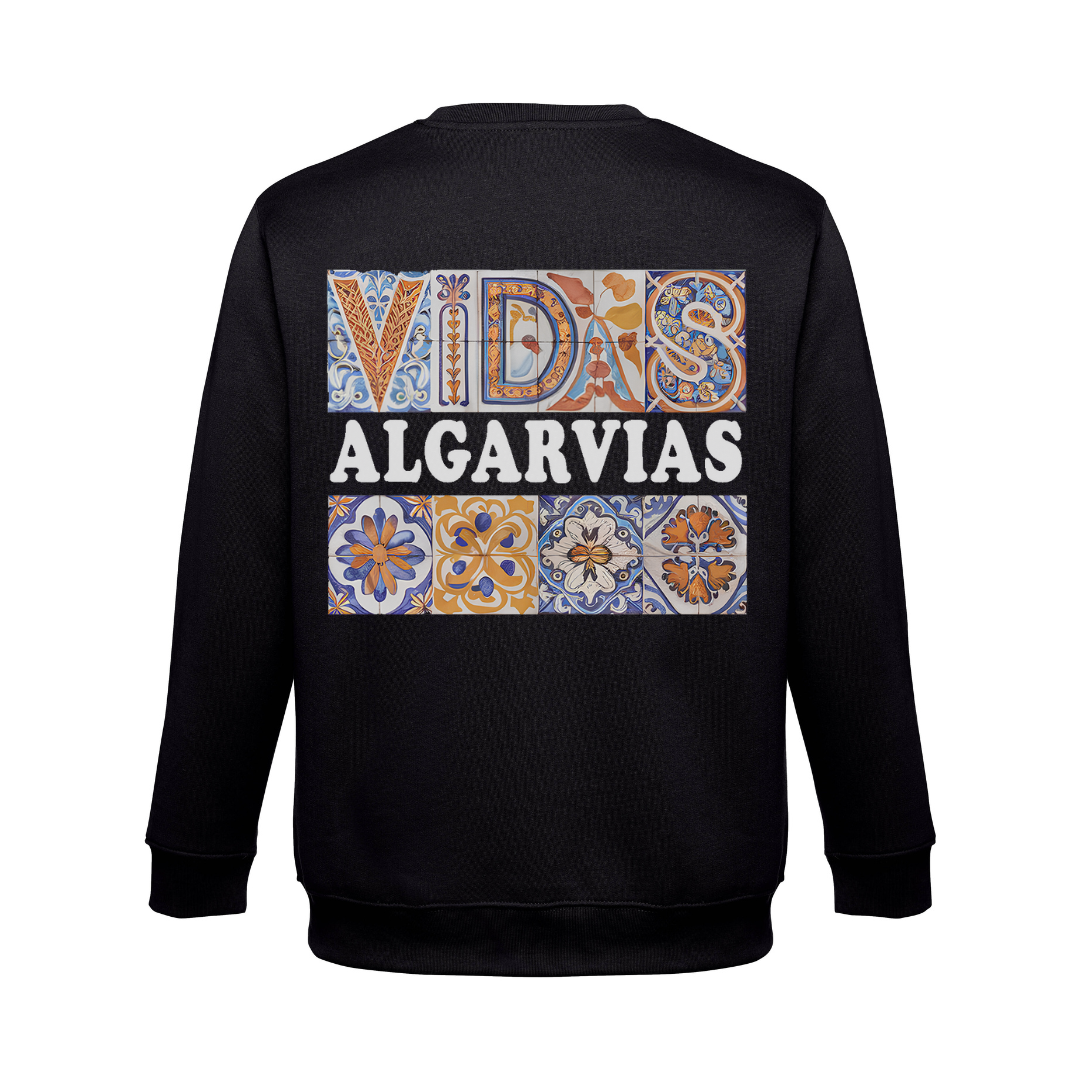 SWEAT VIDAS ALGARVIAS 3.0 - PRETO