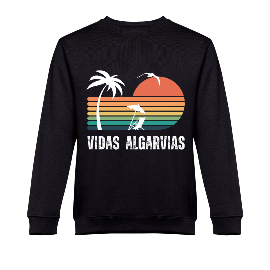SWEAT VIDAS ALGARVIAS 1.0 - PRETO