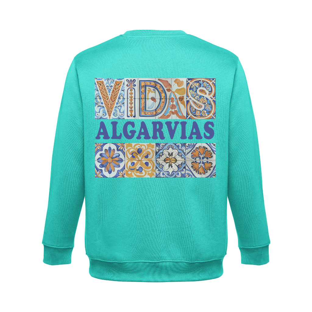 SWEAT VIDAS ALGARVIAS 3.0 - VERDE ÁGUA