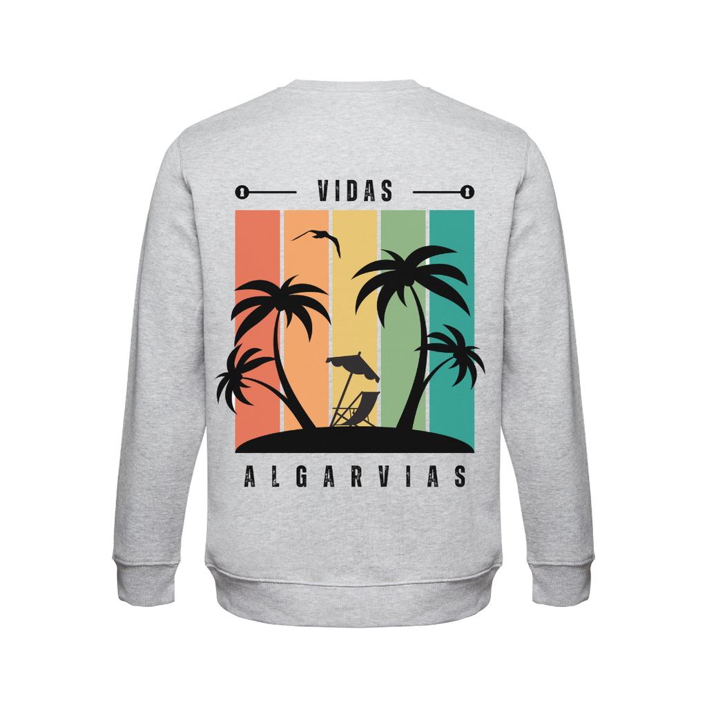 SWEAT VIDAS ALGARVIAS 2.0 - CINZA MATIZADO