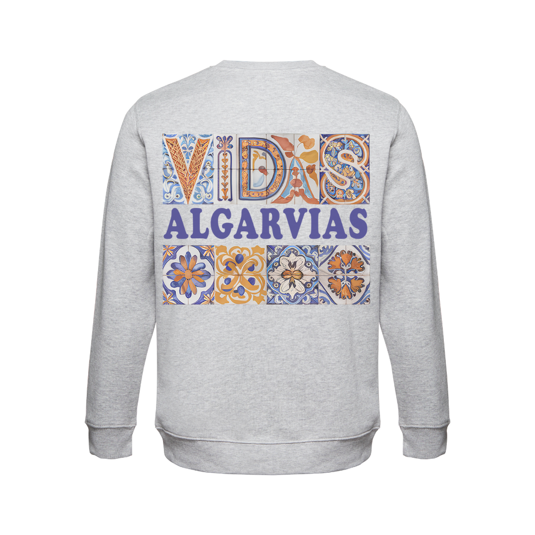 SWEAT VIDAS ALGARVIAS 3.0 - CINZA MATIZADO