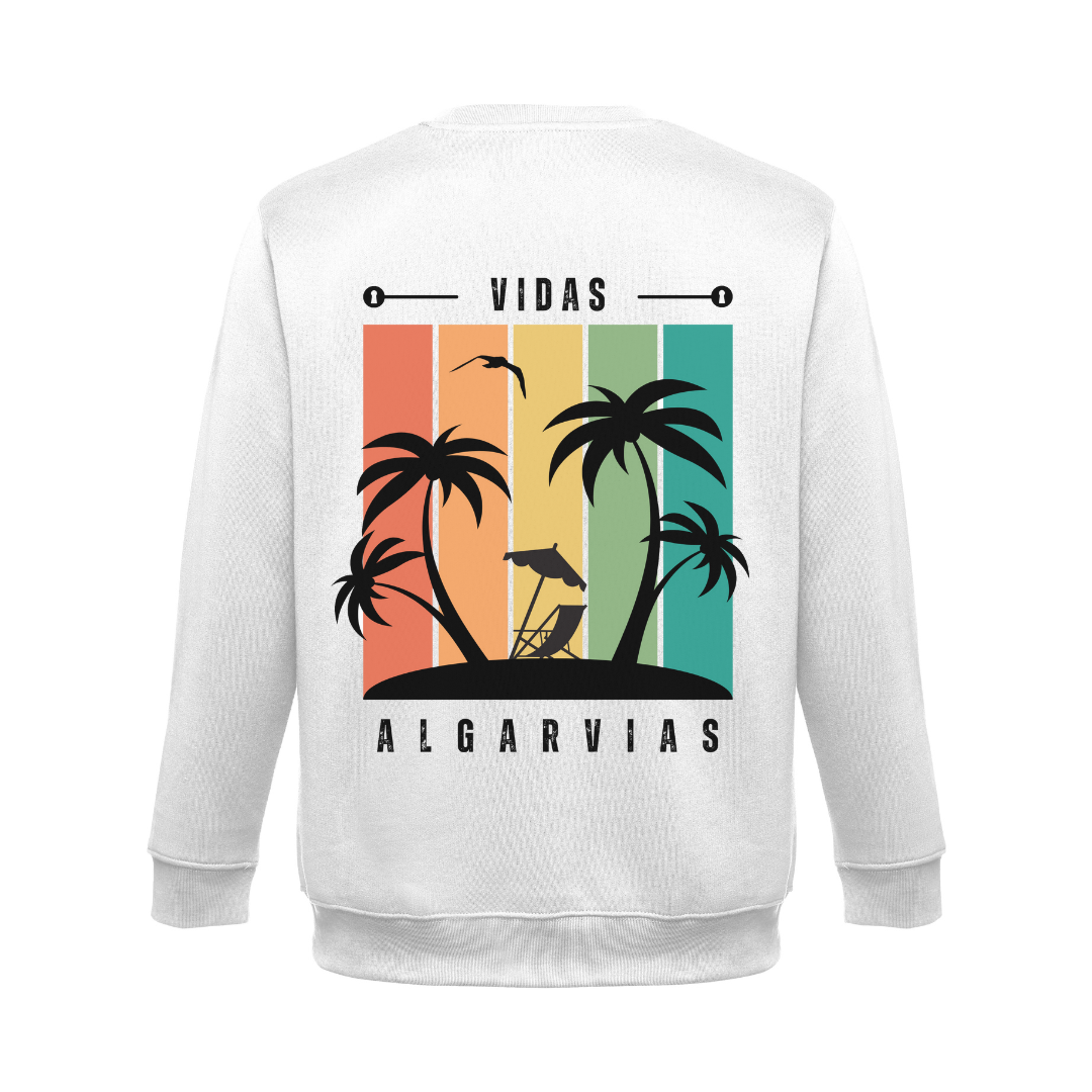 SWEAT VIDAS ALGARVIAS 2.0 - BRANCO